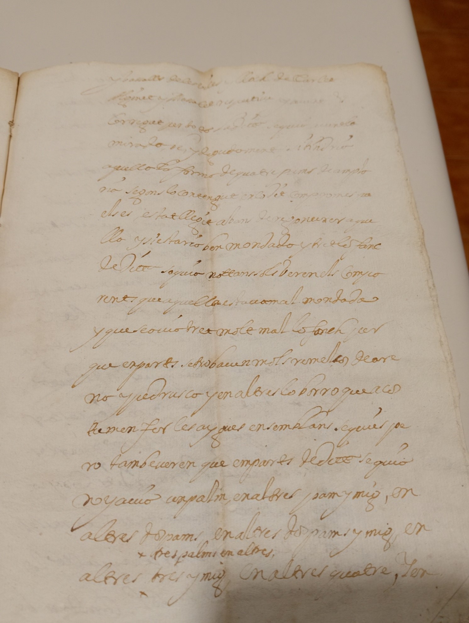 Detall de la copia de actes i testimoni en orde a la escura de la sèquia de Masalet